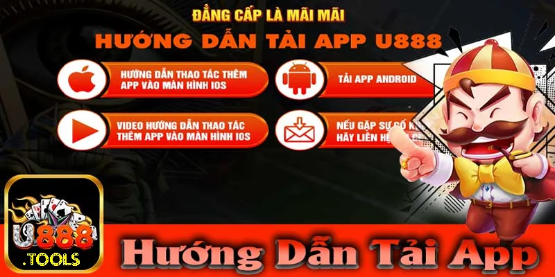 Hướng dẫn tải ứng dụng U888 cho người mới tham gia